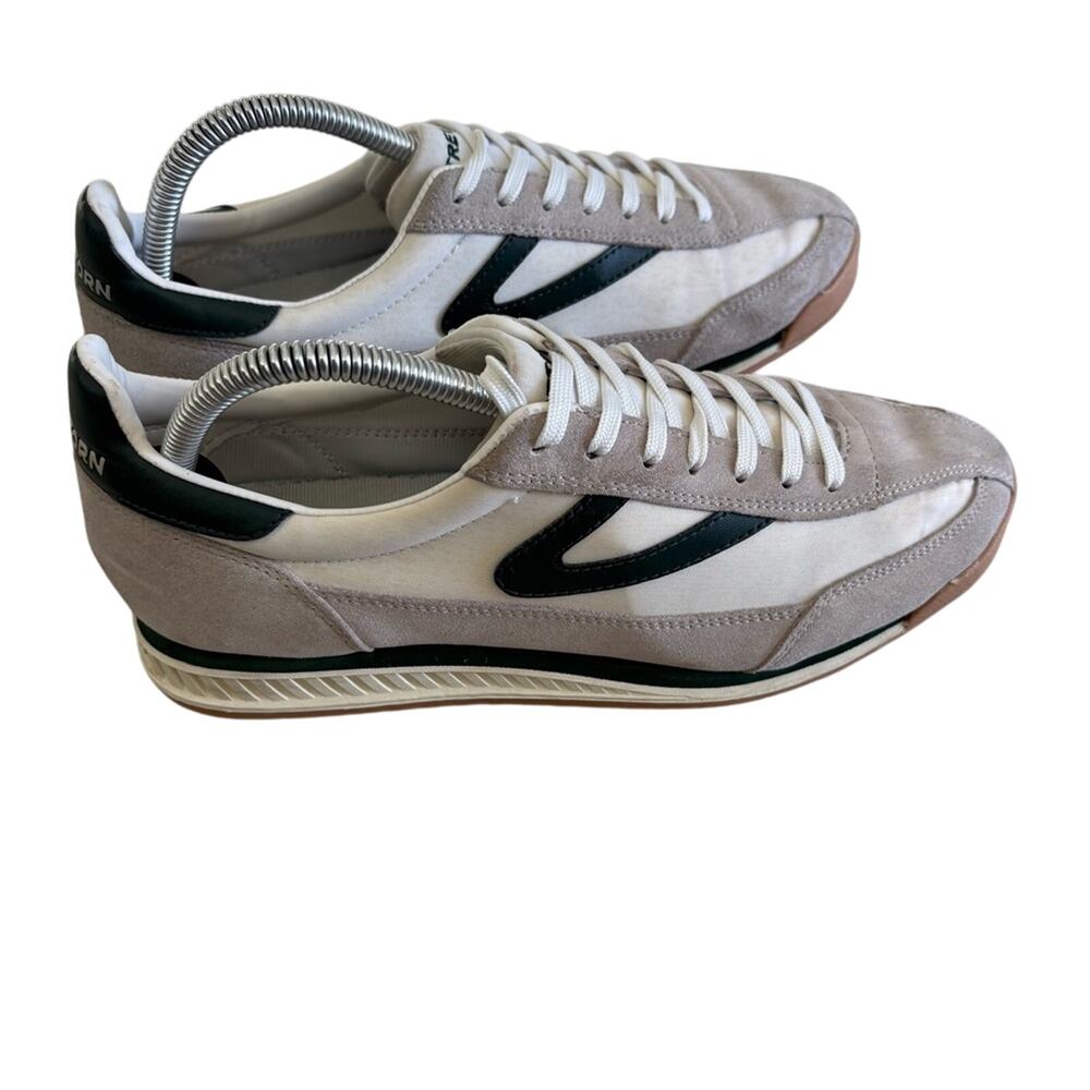 TRETORN Women's Rawlins Retro Sneaker Shoes ~ Gray/Green Size 9